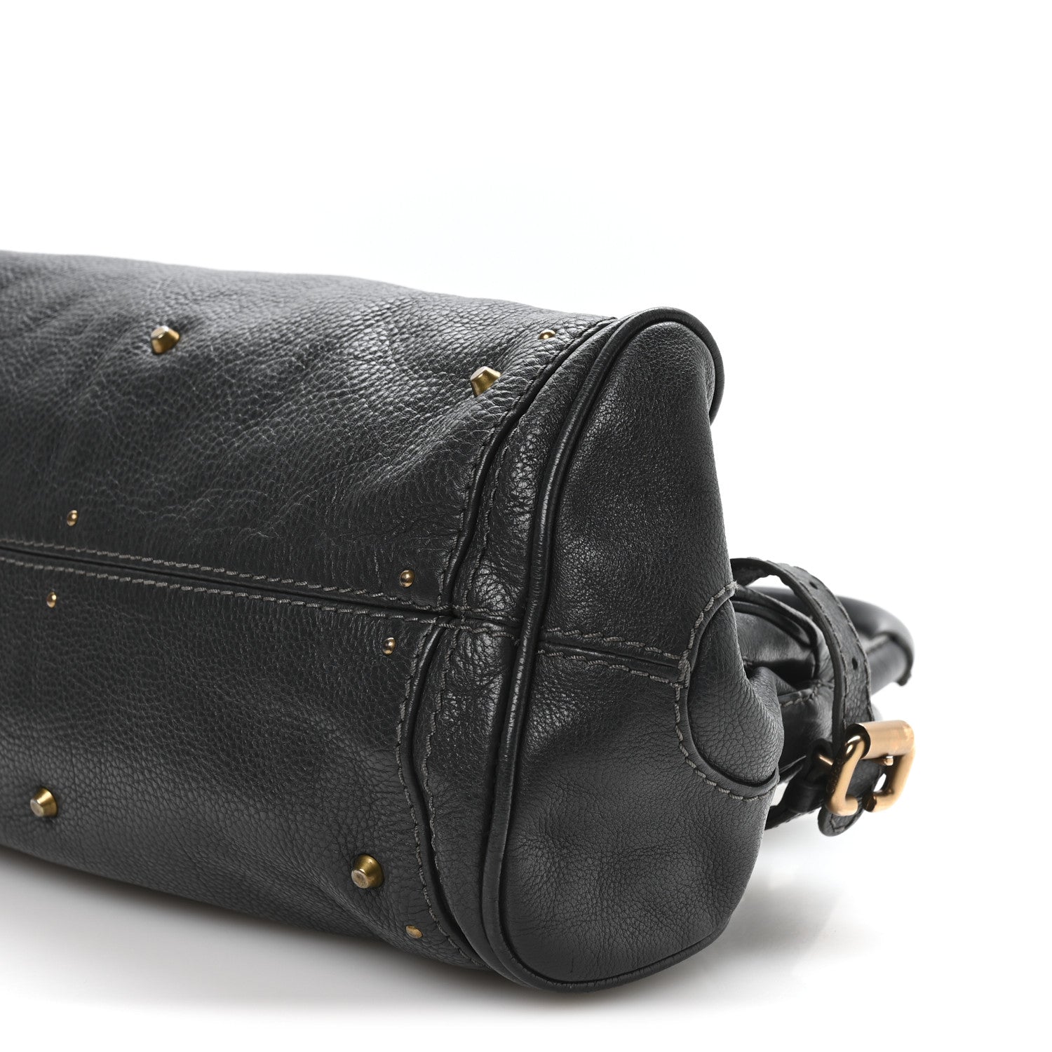 Calfskin Medium Paddington Satchel Bleu Nuit