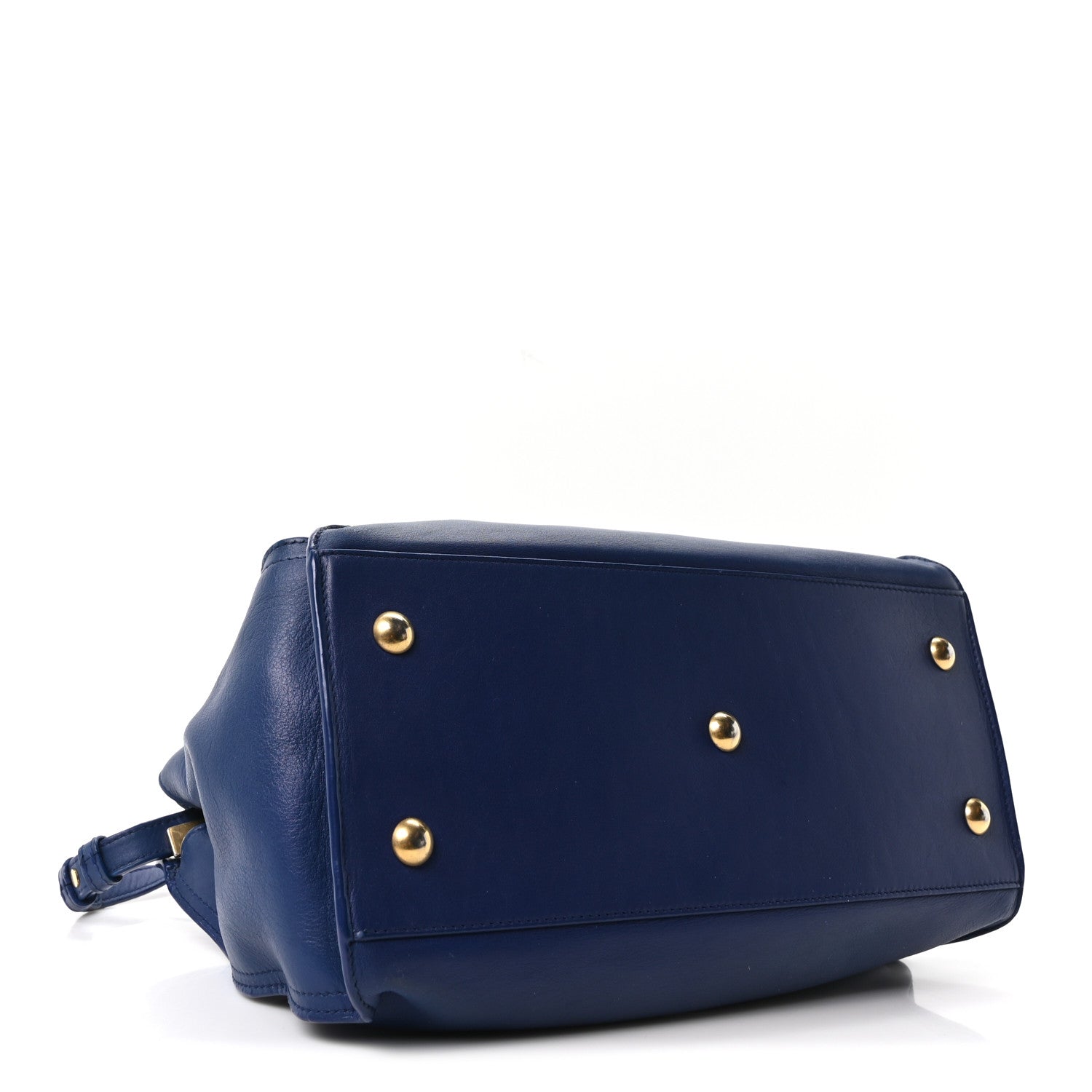 Calfskin Small Classic Y Cabas Royal Blue