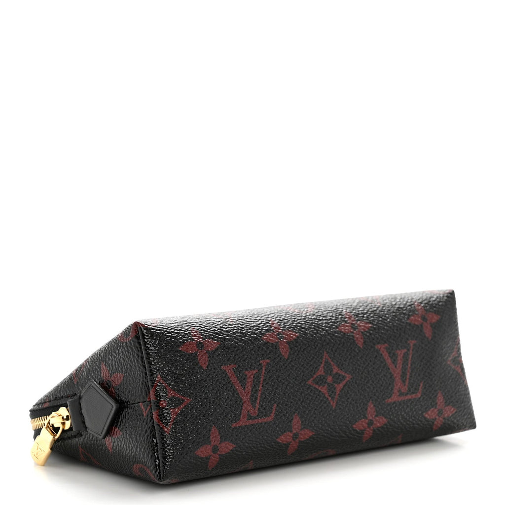 Monogram Tomette Cosmetic Pouch PM Black
