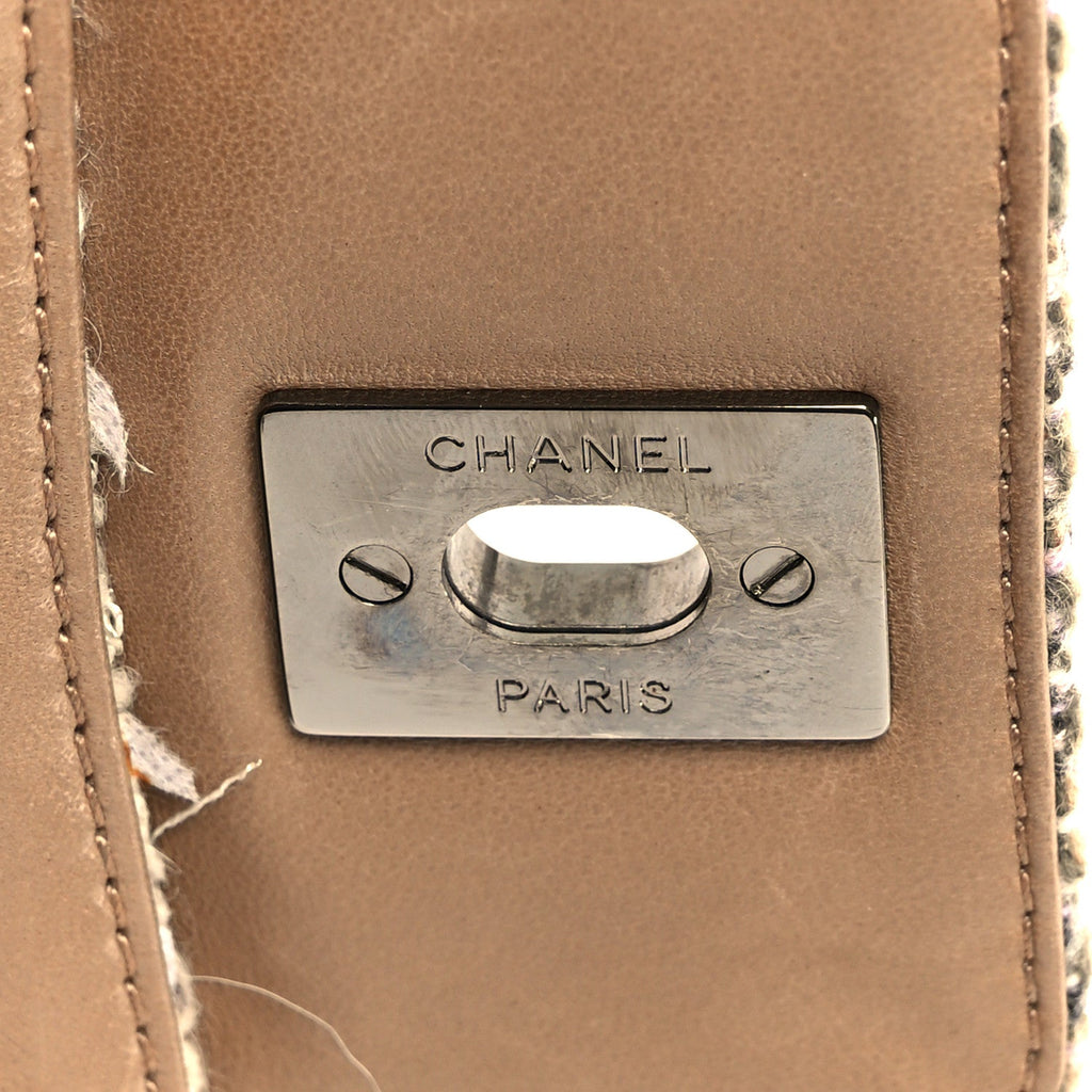 Tweed Small Fantasy Flap Grey