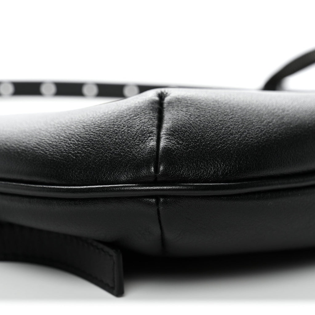 Calfskin Mary Kate Shoulder Bag Black