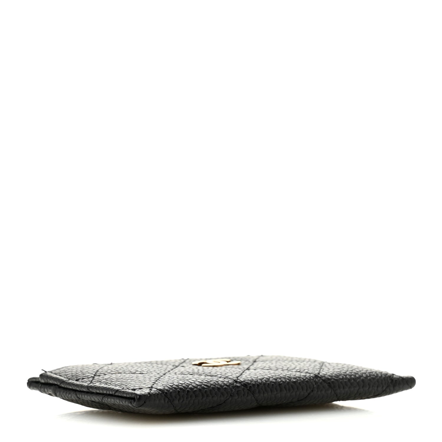 Caviar Quilted  Holder Black
