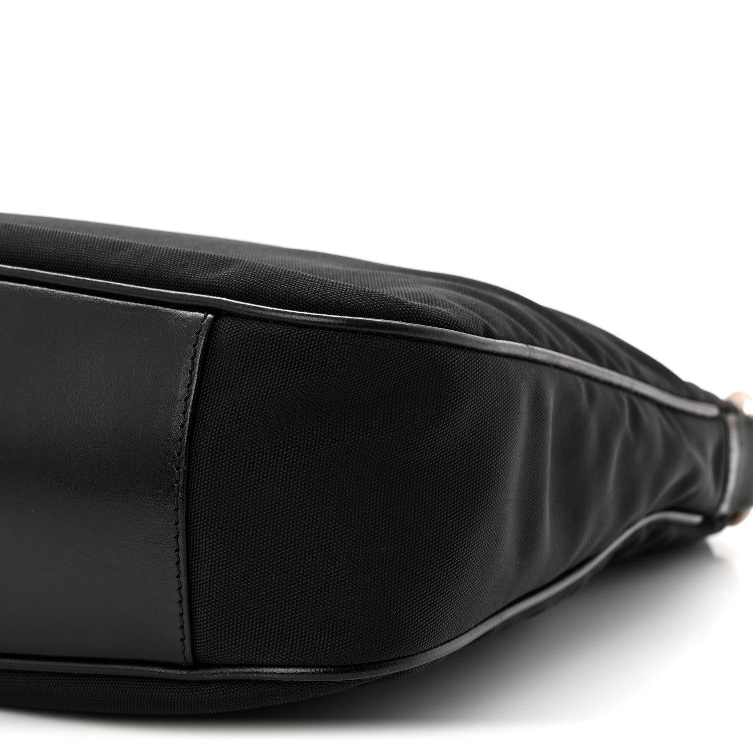 Nylon Bamboo Hobo Black