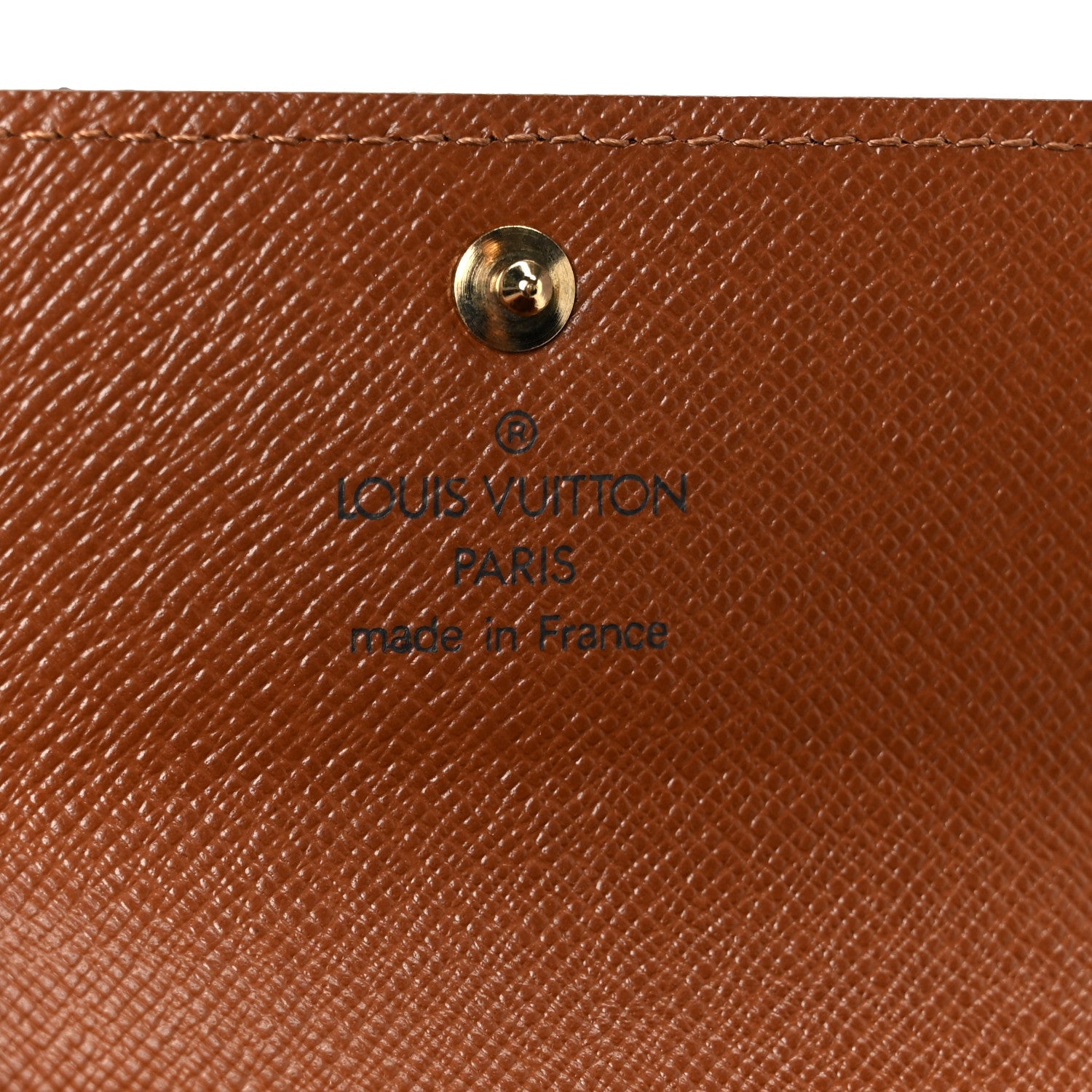 Monogram Porte-Monnaie Plat Coin Purse