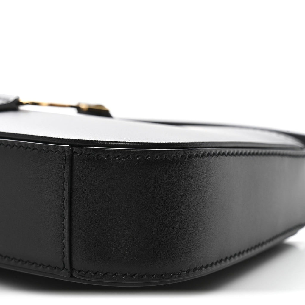Smooth Calfskin Le 5 A 7 Mini Hobo Black
