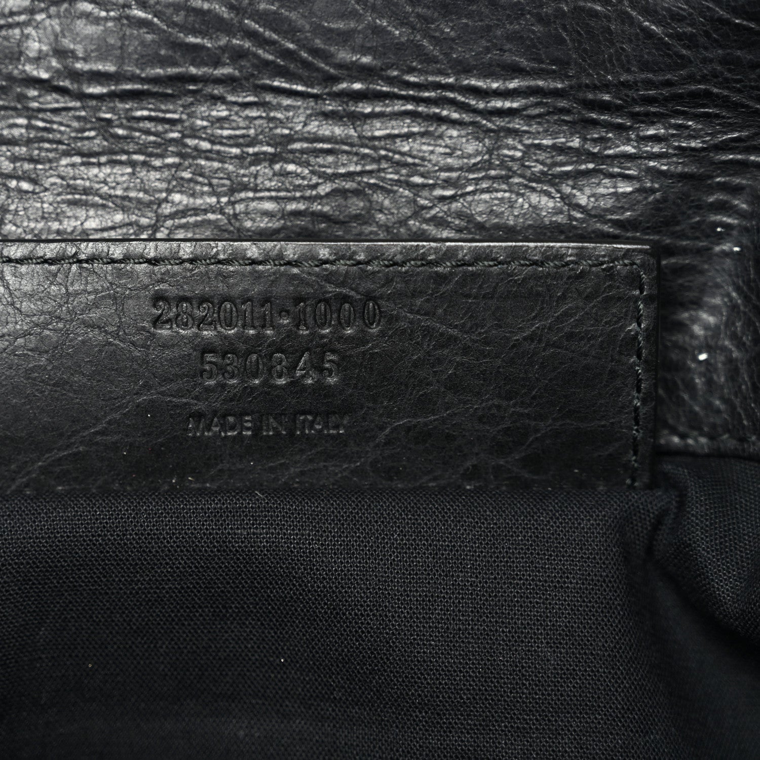Agneau Giant 12 Silver Hardware Envelope Clutch Black
