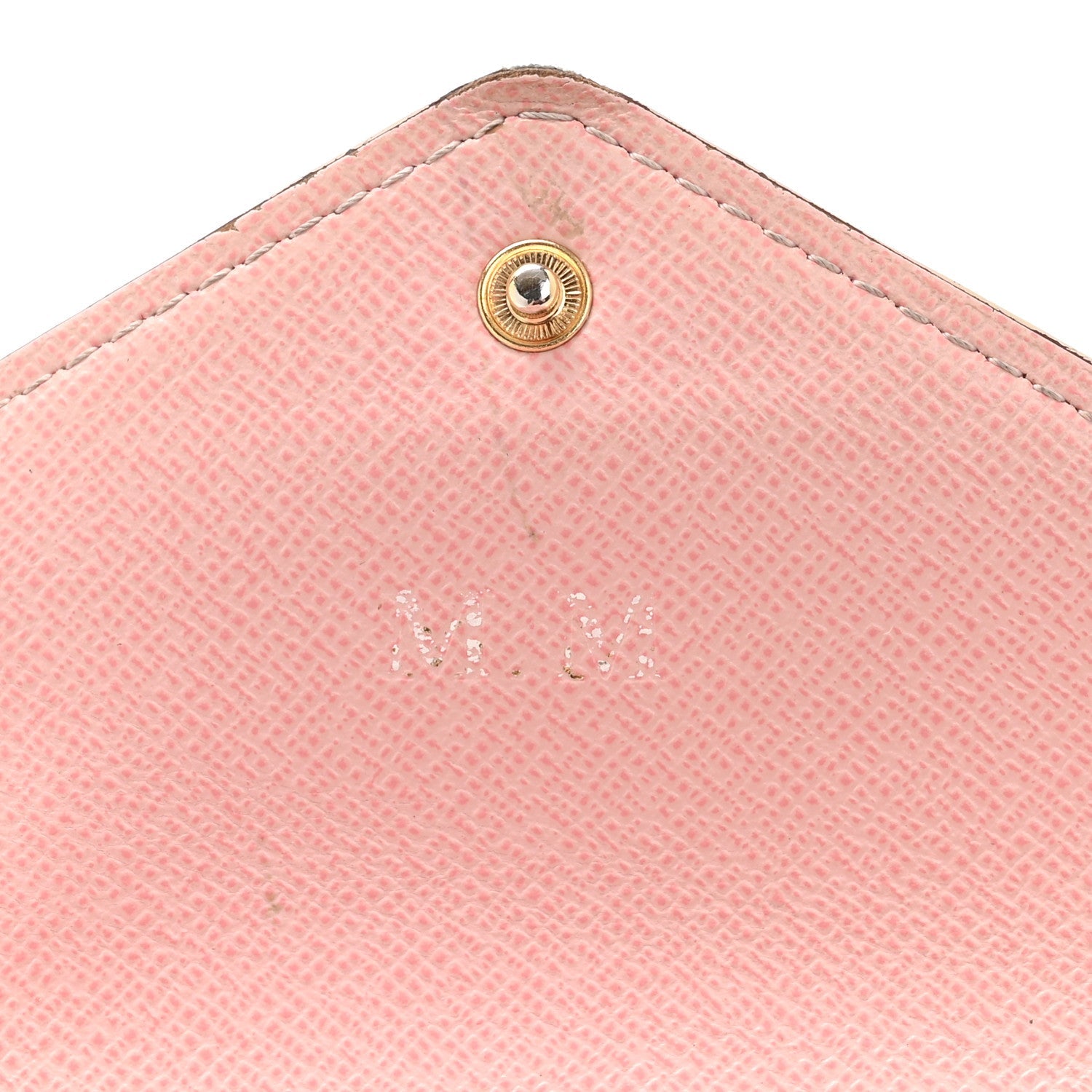 Damier Azur Victorine Wallet Rose Ballerine