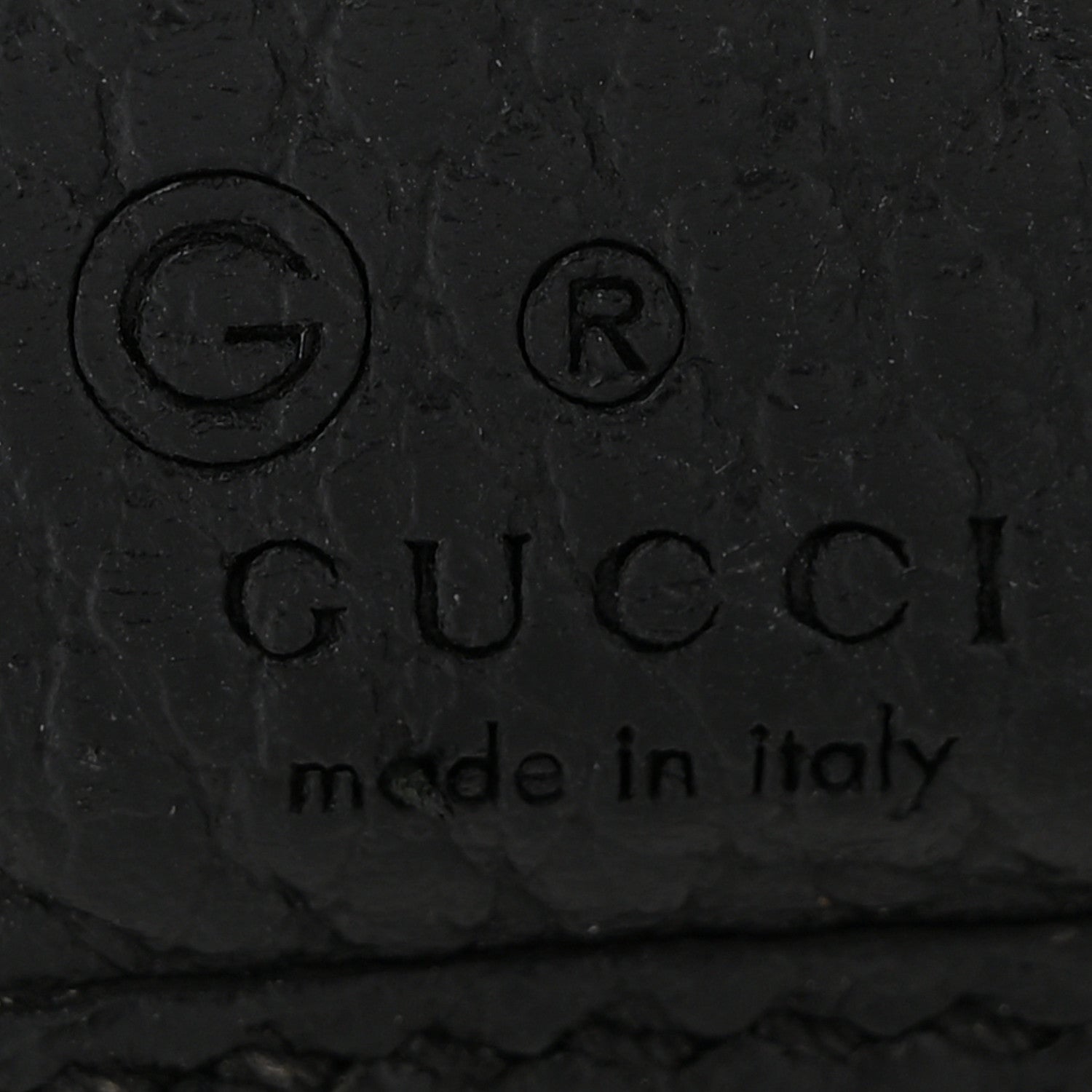 Dollar Calfskin Interlocking G French Wallet Black