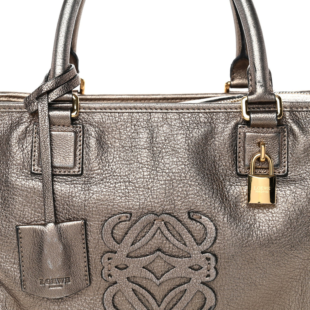 Metallic Calfskin Amazona 28 Bronze