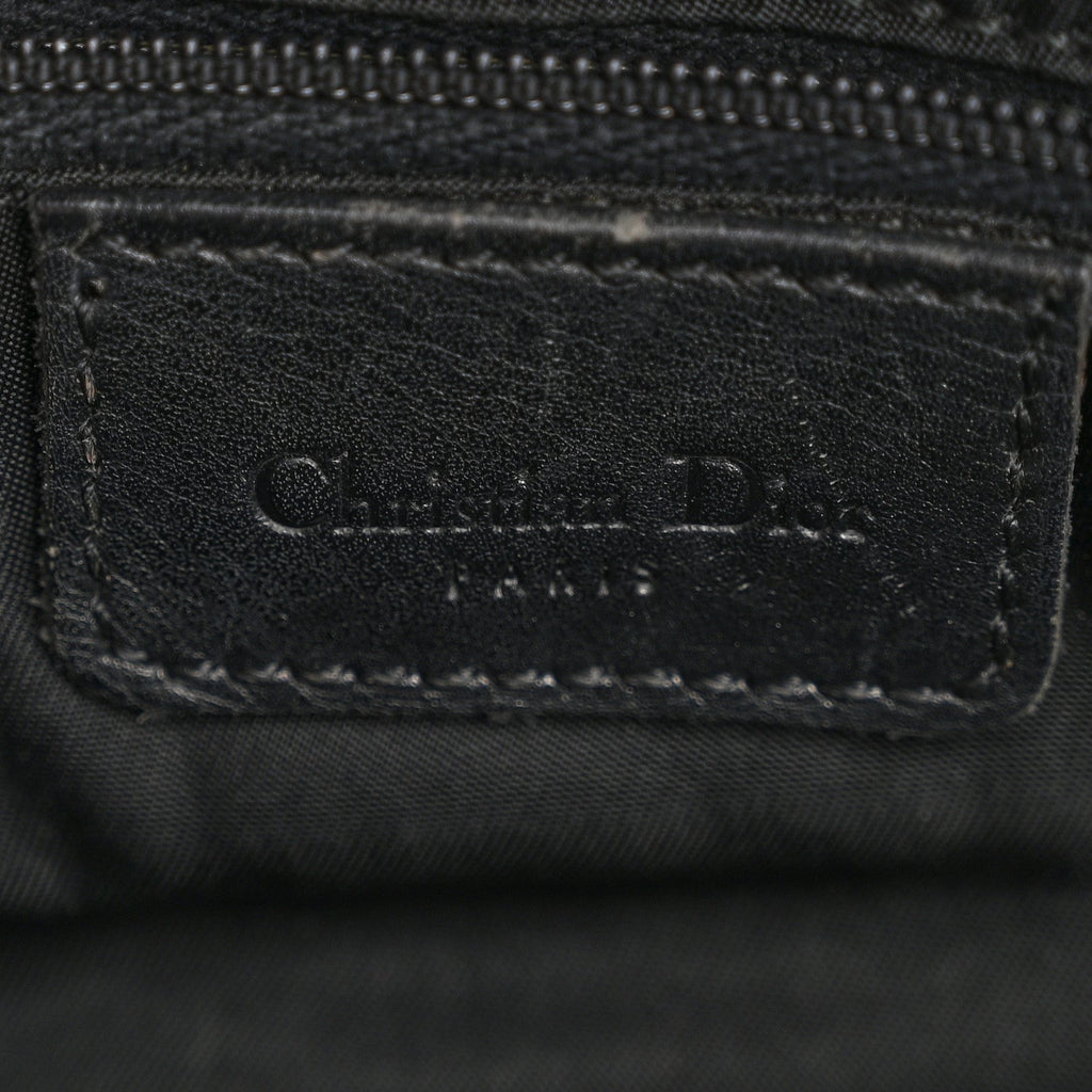 Monogram Saddle Bag Black