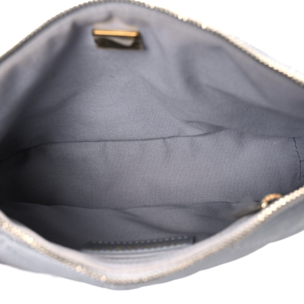 Caviar Quilted Daylight Hobo Grey