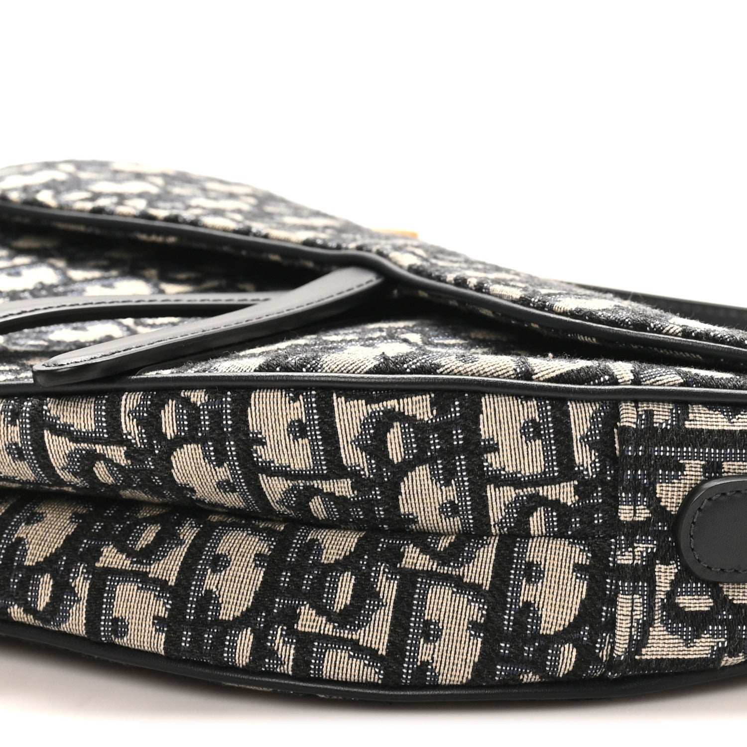 Oblique Saddle Bag Blue