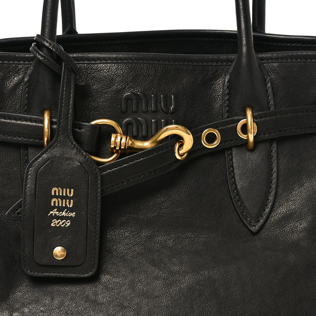 Nappa Medium Aventure Bag Black