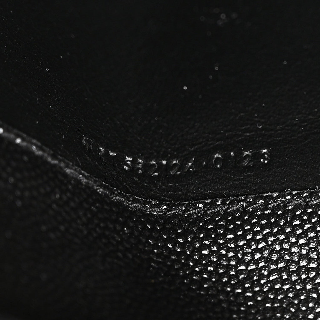 Grain De Poudre Monogram Uptown Wallet Black