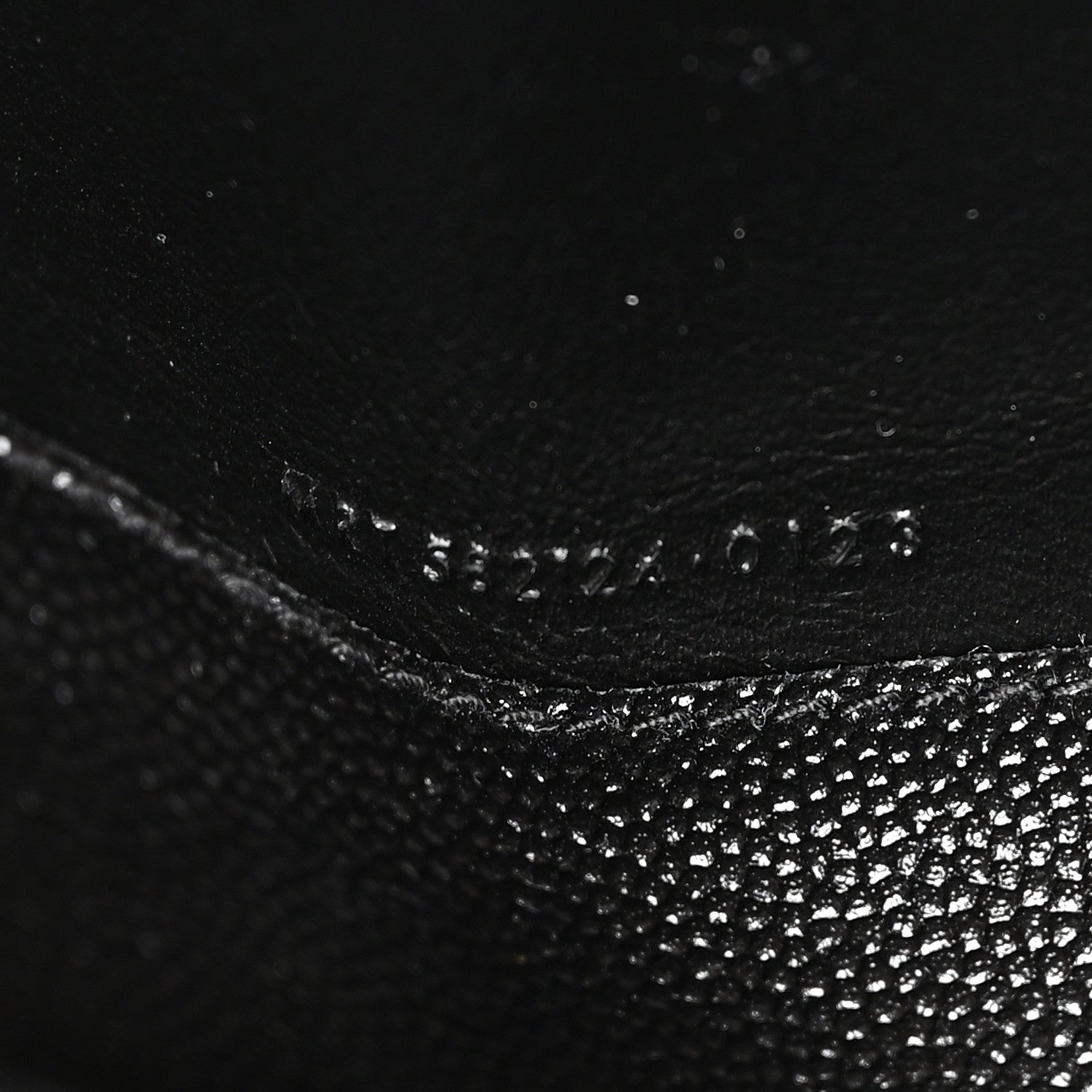 Grain De Poudre Monogram Uptown Wallet Black