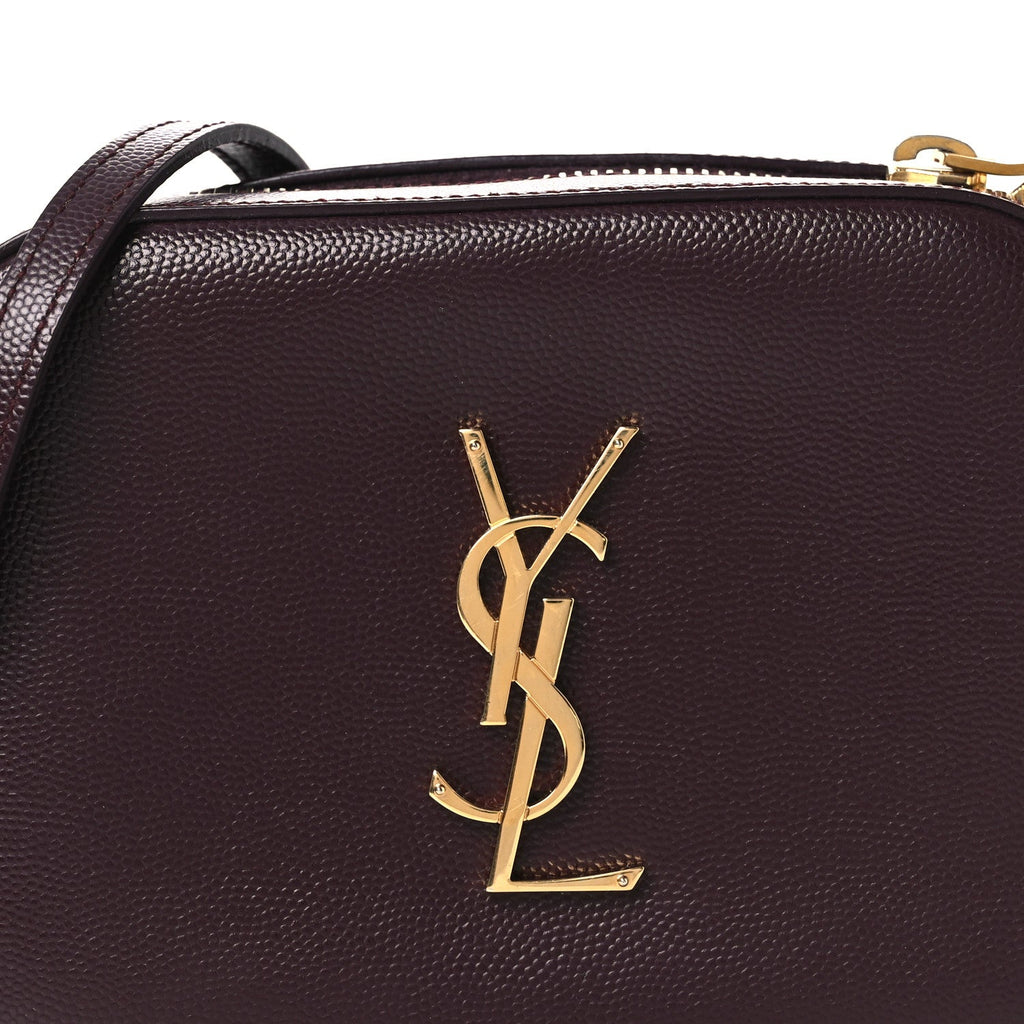 Grain De Poudre Small Classic Monogram Camera Bag Amaranto