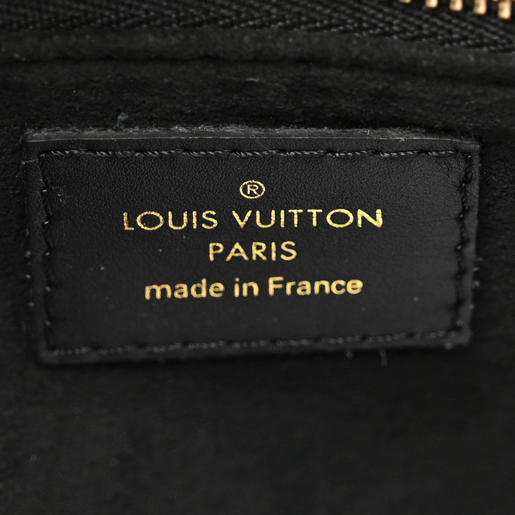 Monogram Petite Malle Souple Black