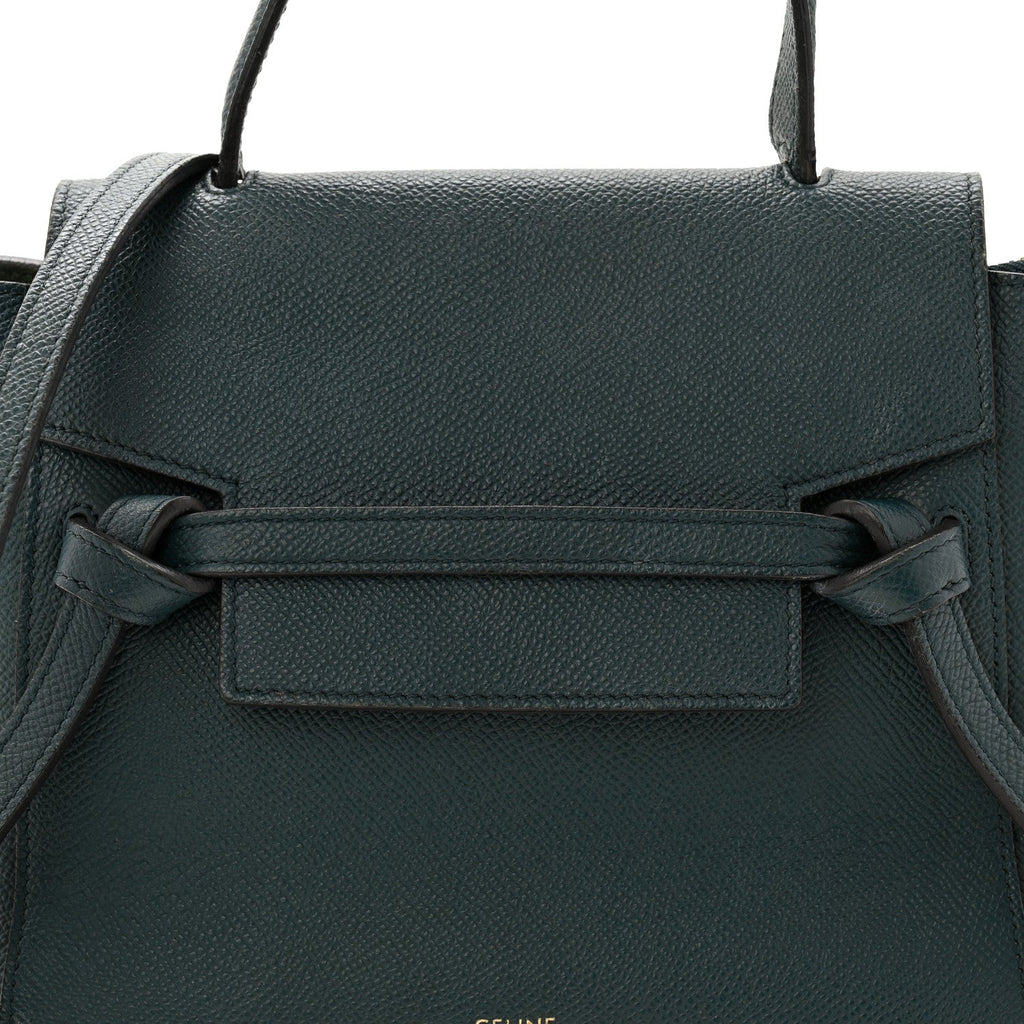Grained Calfskin Nano Belt Bag Amazone