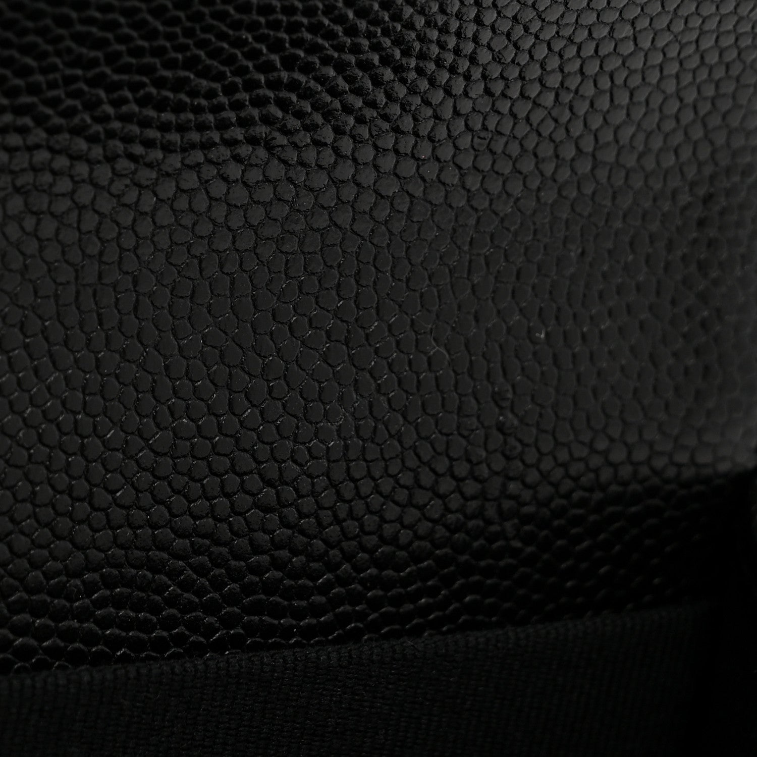 Caviar Quilted CC Flap  Holder Black