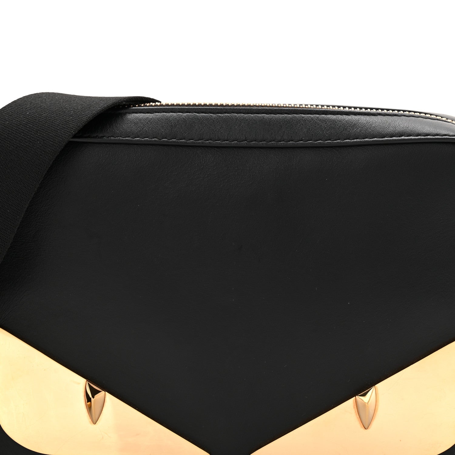 Vitello Century Metal Monster Eyes Medium Camera Case  Black