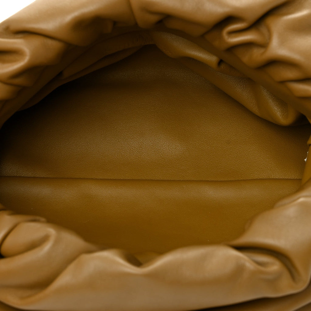 Calfskin The Pouch Chain Moutarde