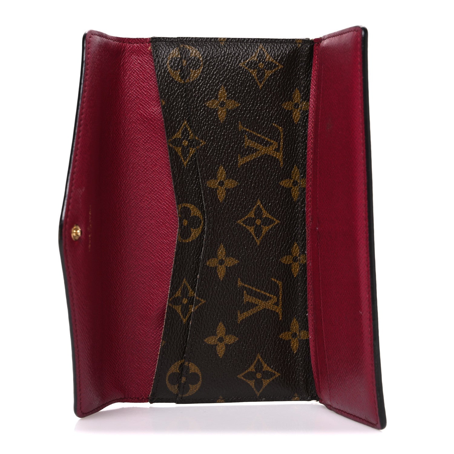 Monogram Sarah Wallet NM Fuchsia
