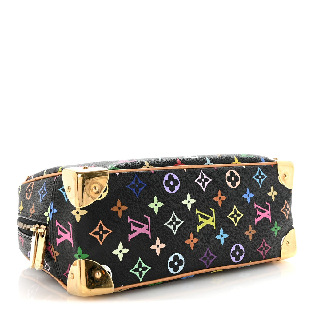 Monogram Multicolor Trouville Black