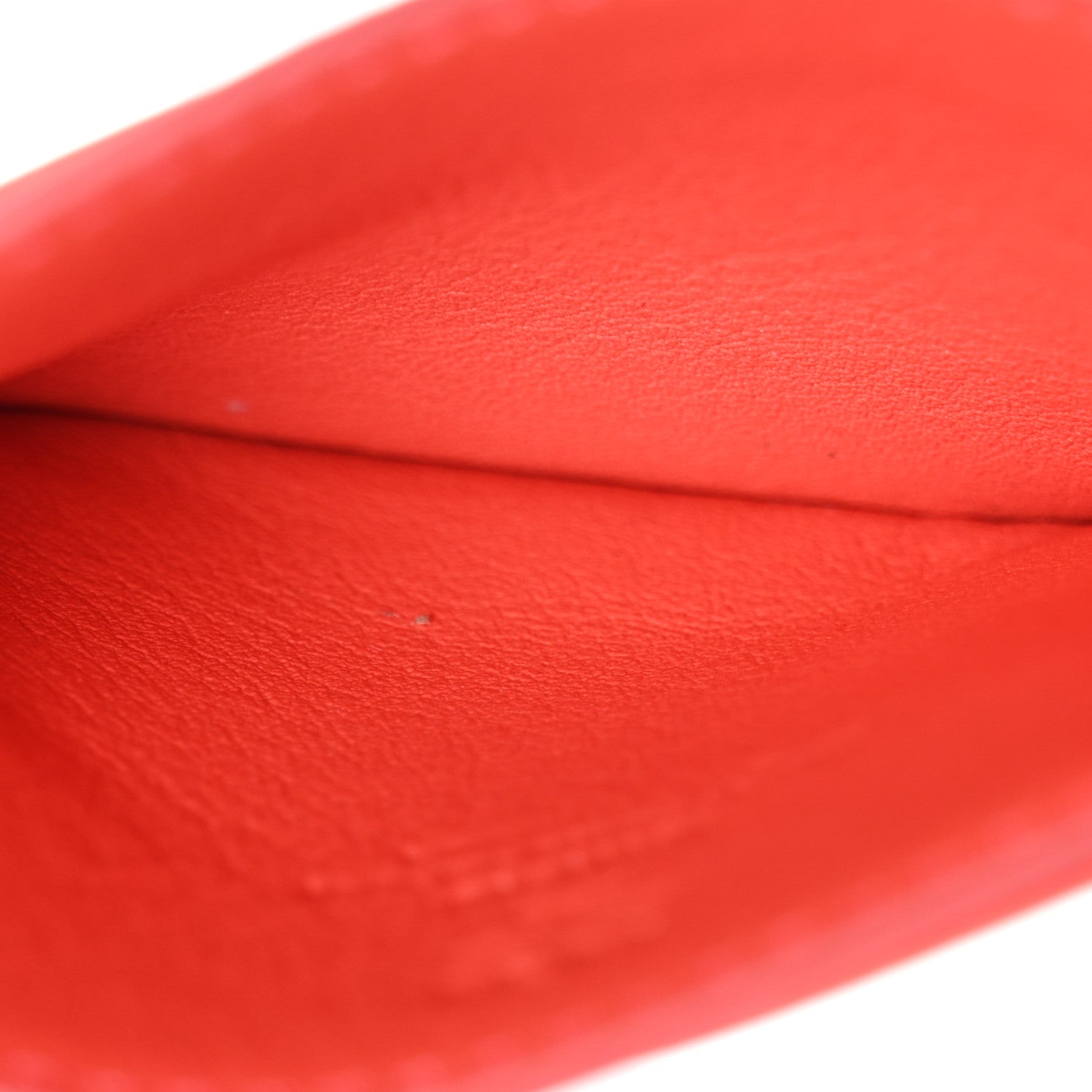 Calfskin Ottomar Monogram  Case Hot Coral