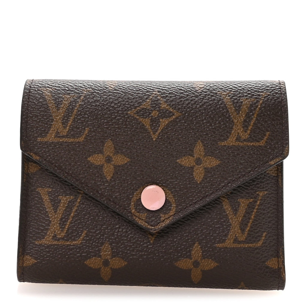 Monogram Victorine Wallet Rose Ballerine
