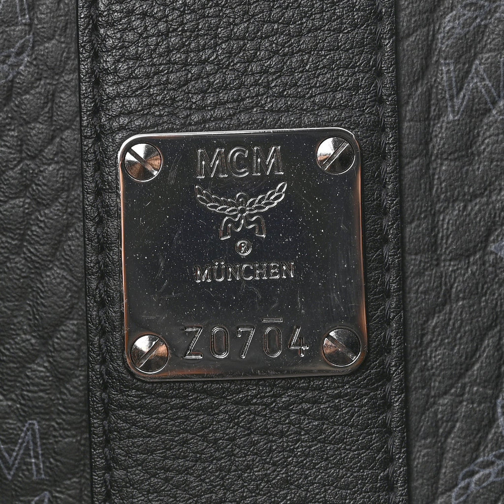 Visetos Medium Liz Reversible Shopper Tote Black