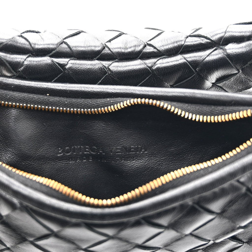 Nappa Intrecciato Small Gemelli Black