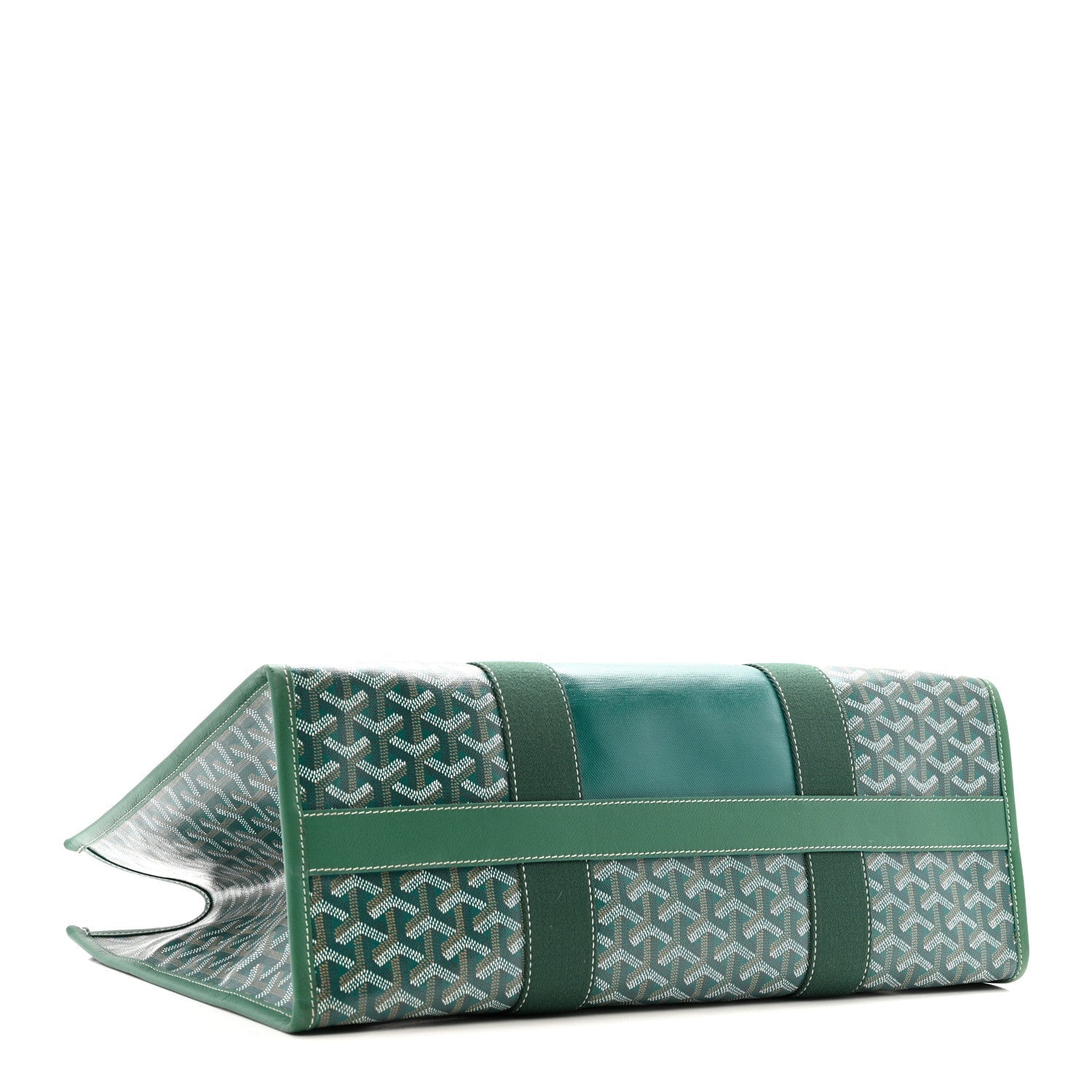 Goyardine Villette MM Tote Green