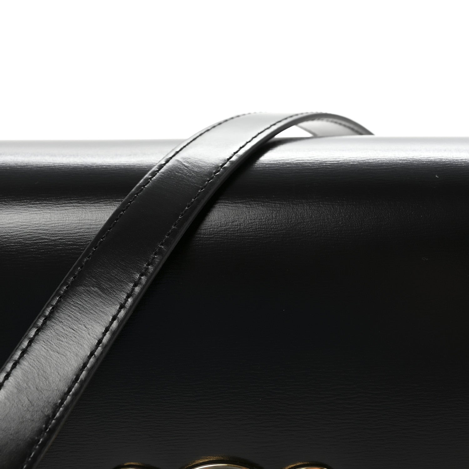 Shiny Calfskin Teen Triomphe Black