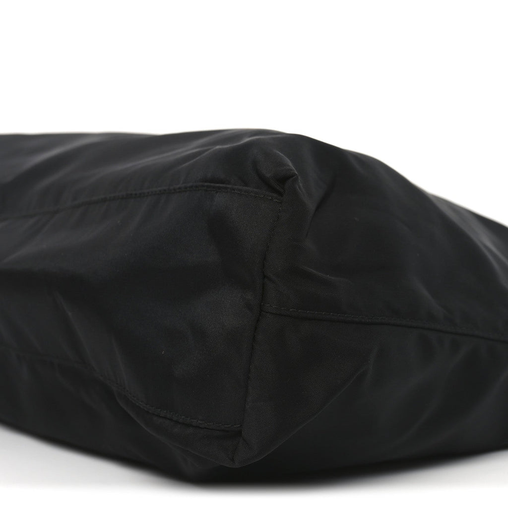 Tessuto Nylon Shopping Tote Black