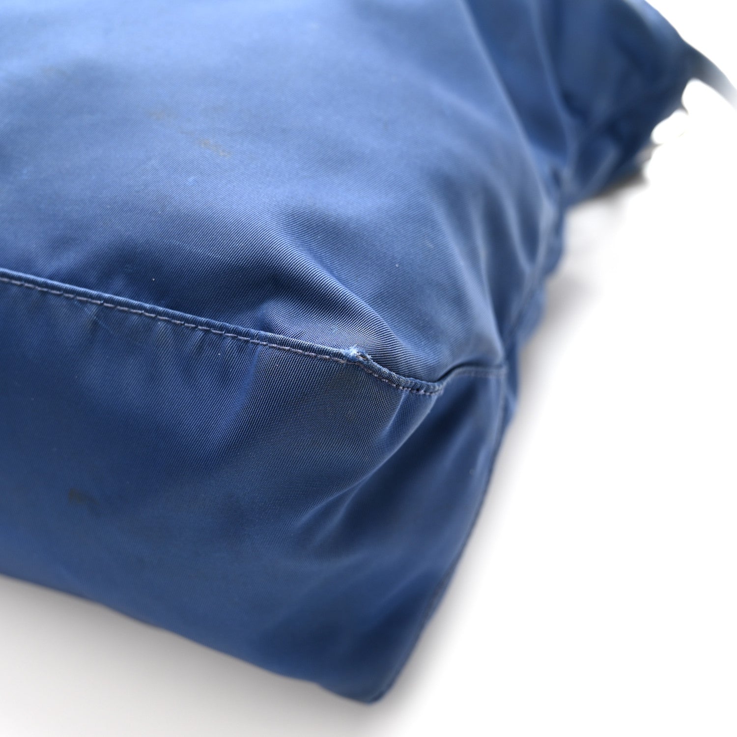 Tessuto Nylon Saffiano Tote Cobalto