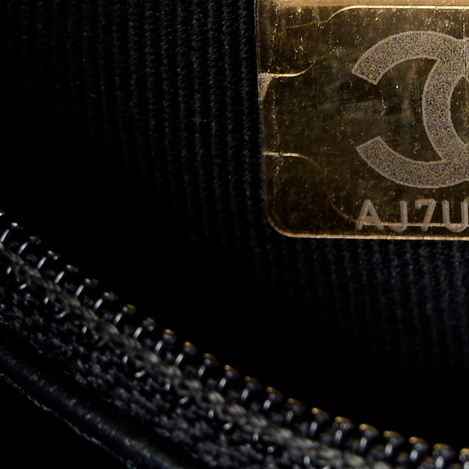 Shiny Aged Calfskin Quilted Nano Kelly Shopper Black