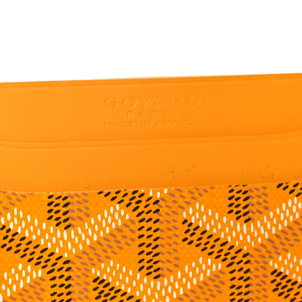 Goyardine Saint Sulpice  Holder Yellow