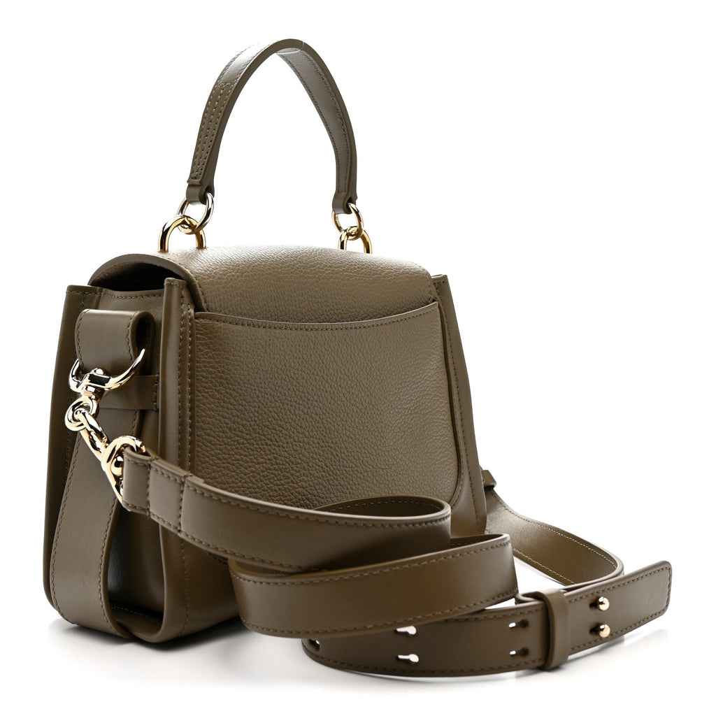 Calfskin Mini Tess Day Bag Motty Grey
