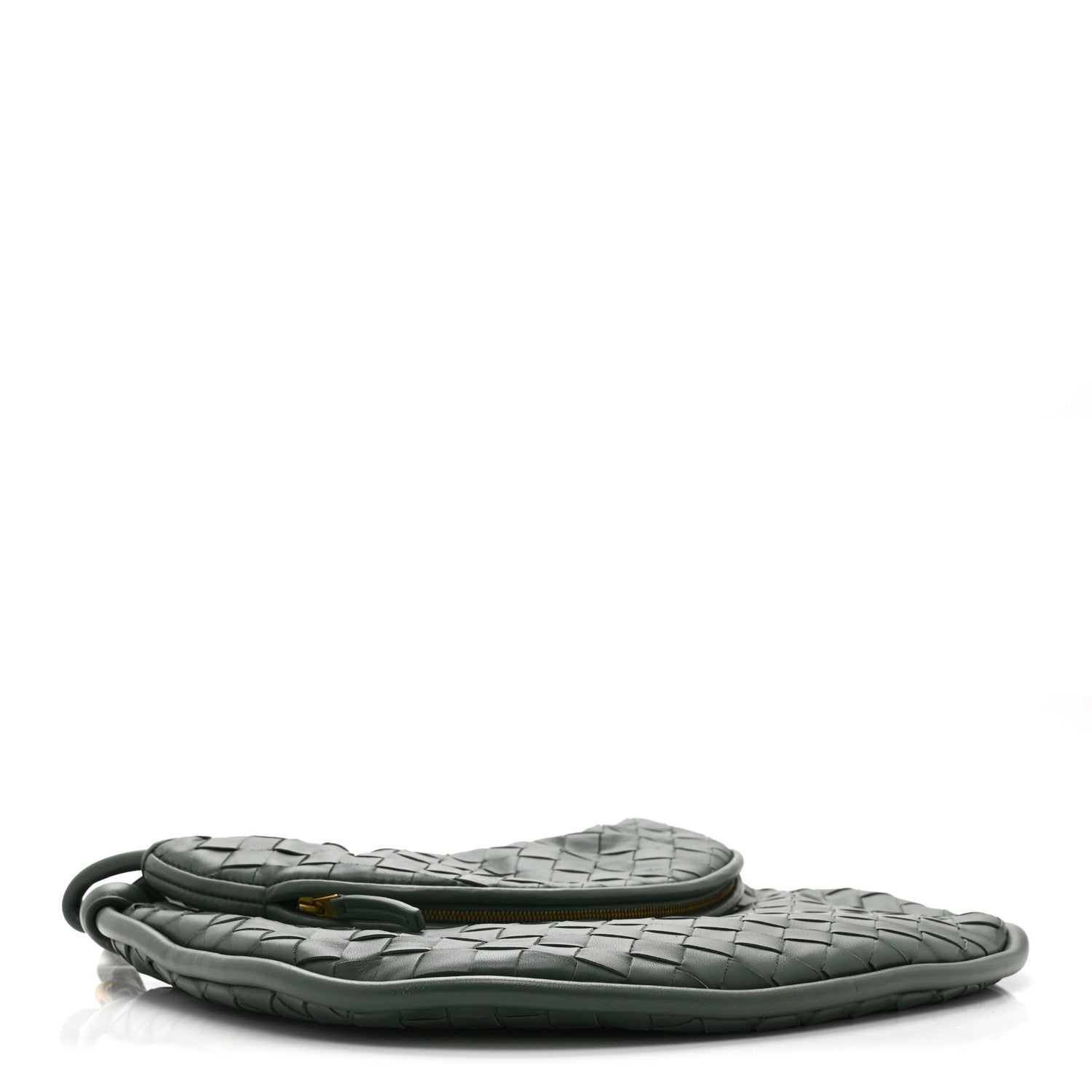Nappa Intrecciato Medium Gemelli Aloe