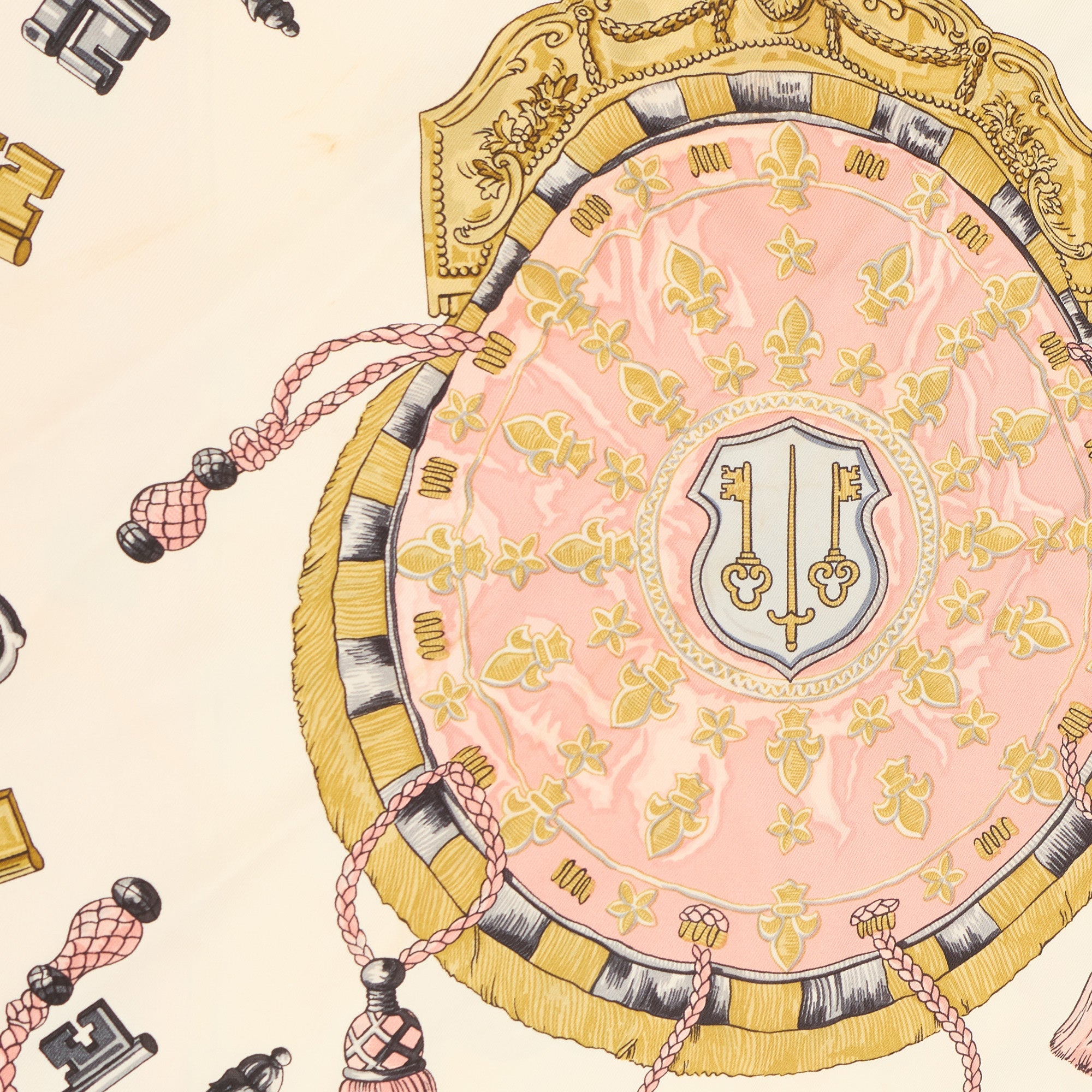 Hermes Scarf in Multi, Canvas