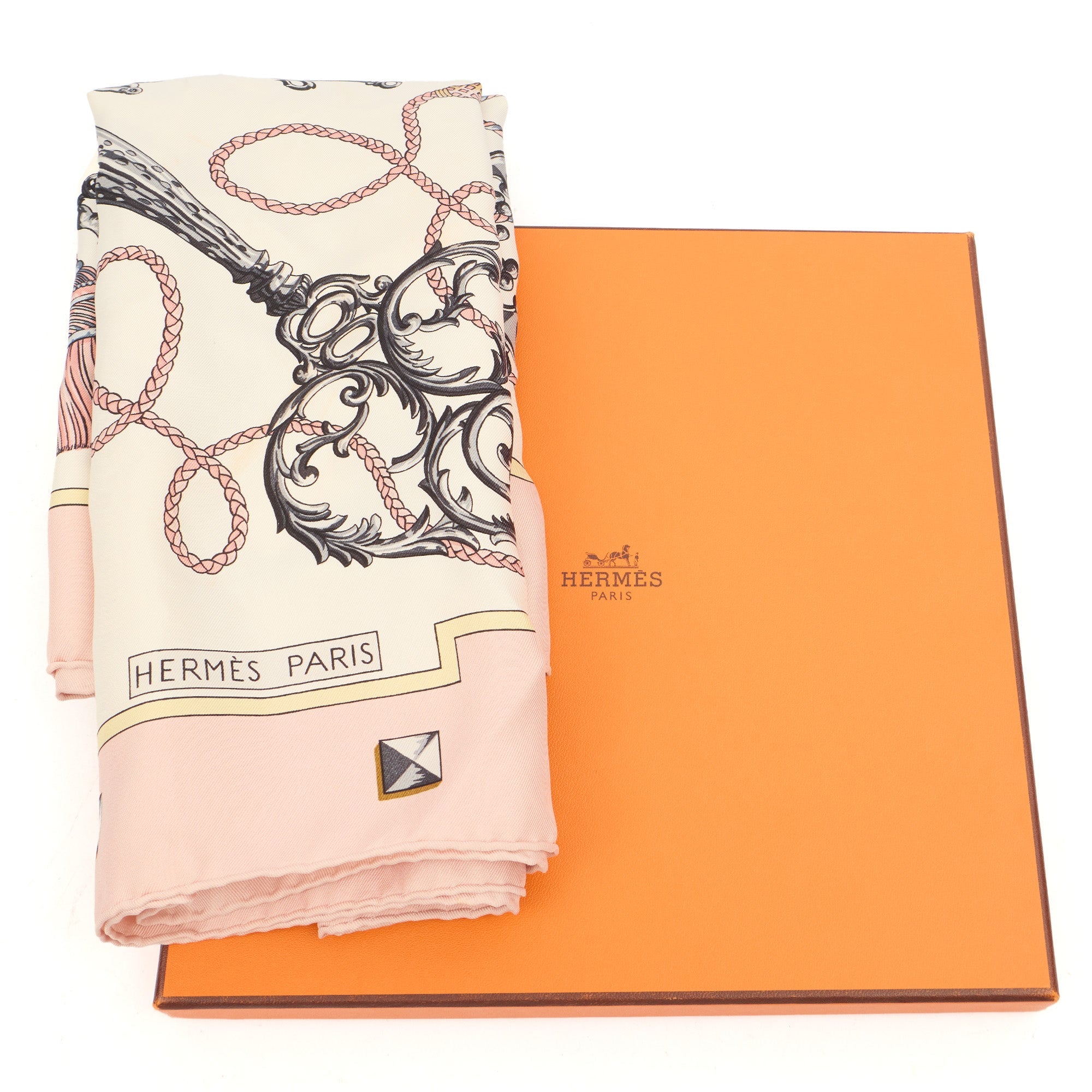 Hermes Scarf in Multi, Canvas