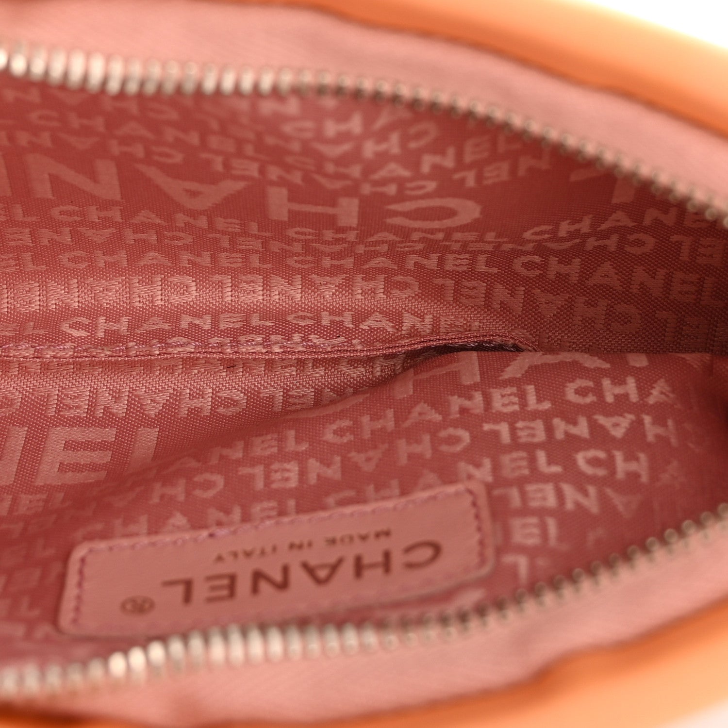 Rabbit Fur N°5 Pochette Pink Orange