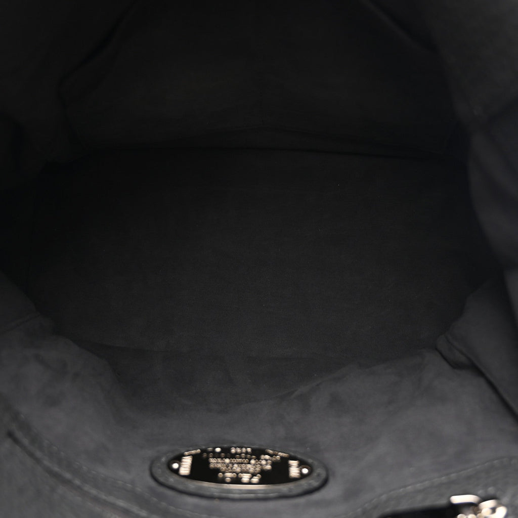 Cuoio Romano Selleria Small Anna Bucket Bag Asfalto