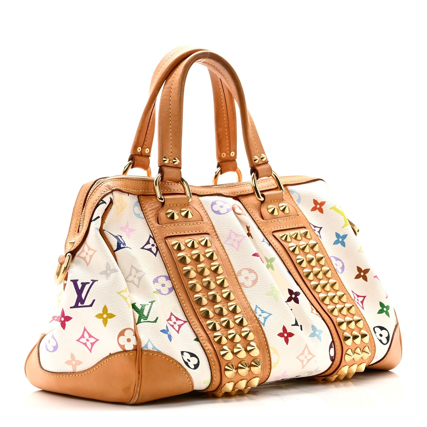 Monogram Multicolor Courtney MM White