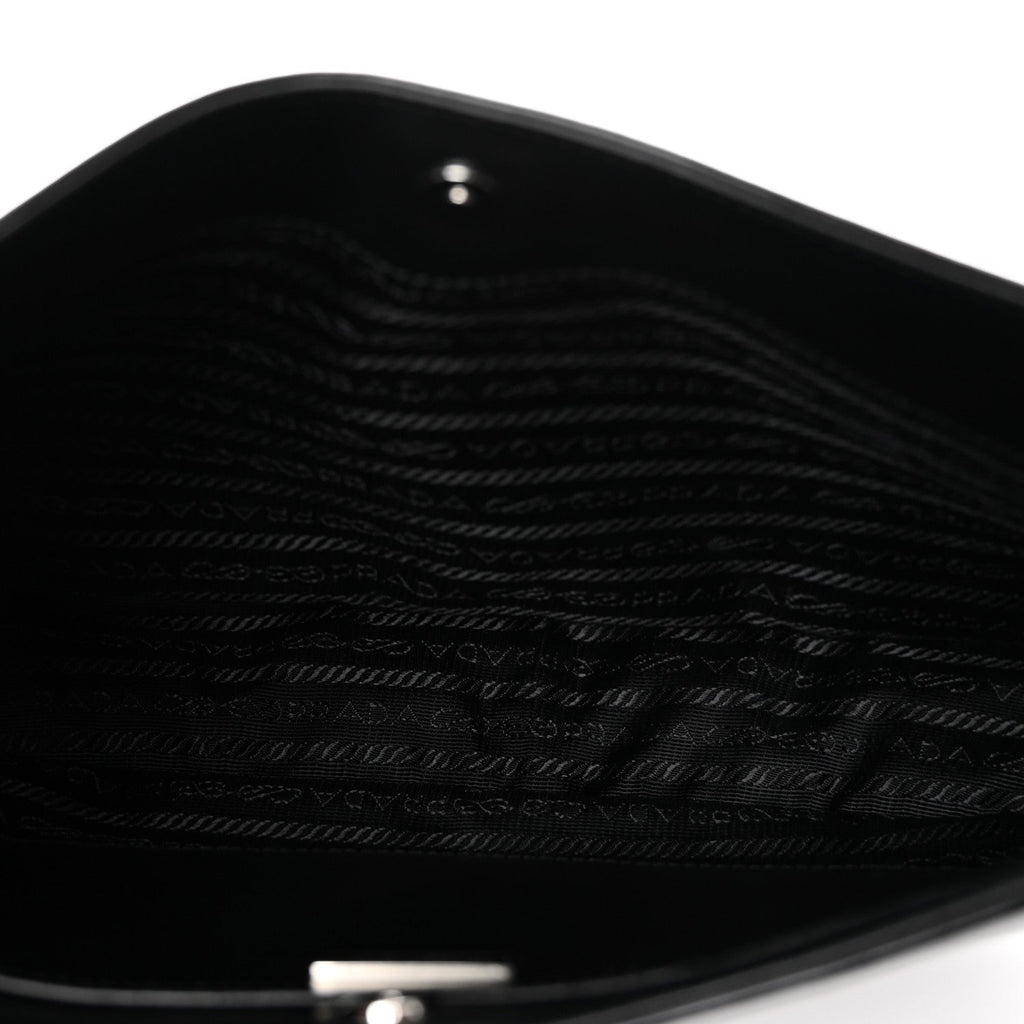 Spazzolato Cleo Shoulder Bag Black