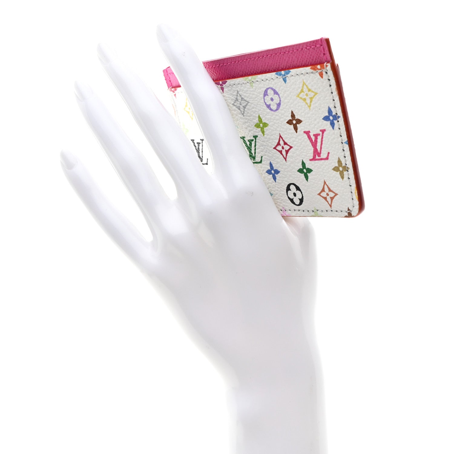 LV X TM Monogram Multicolor  Holder Kawaii Pink