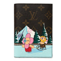 Monogram 2023 Christmas Animation Alpine Passport Cover Pink
