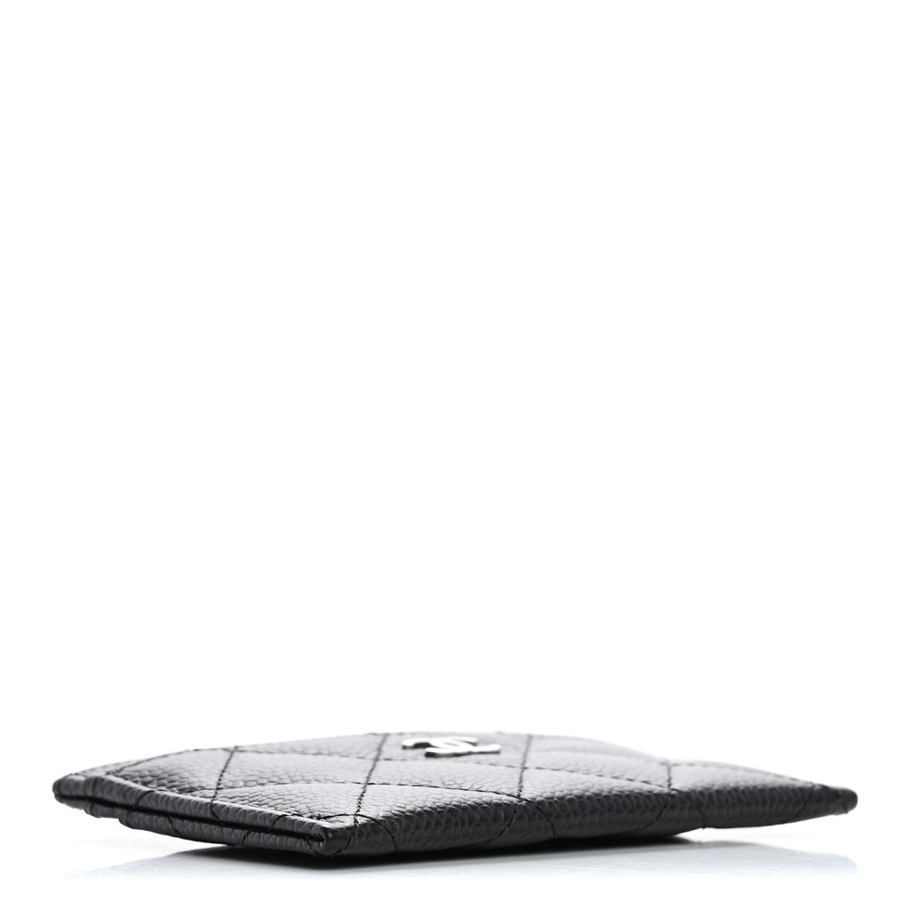Caviar Quilted  Holder Black