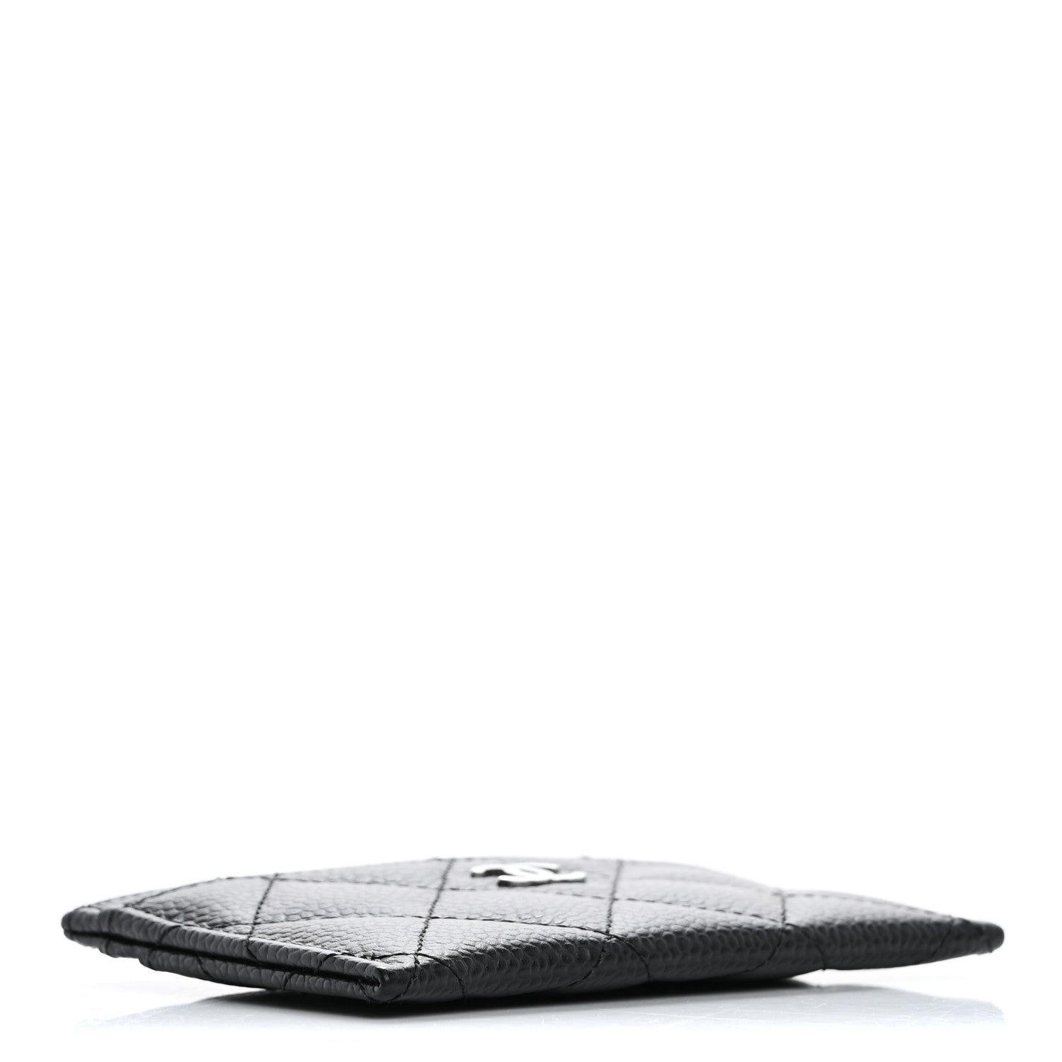 Caviar Quilted  Holder Black