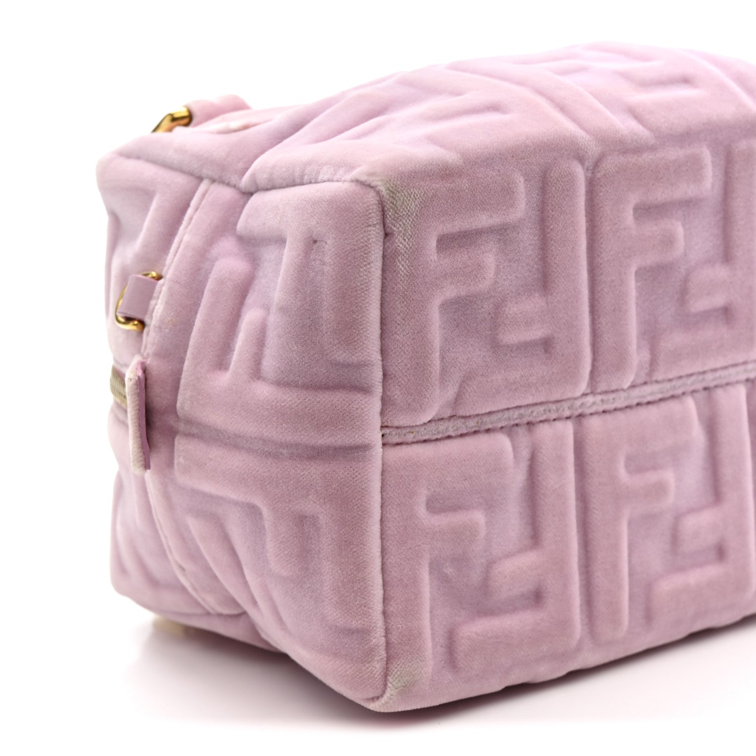 Velvet FF Embossed Mini Boston Box Rose Confetto